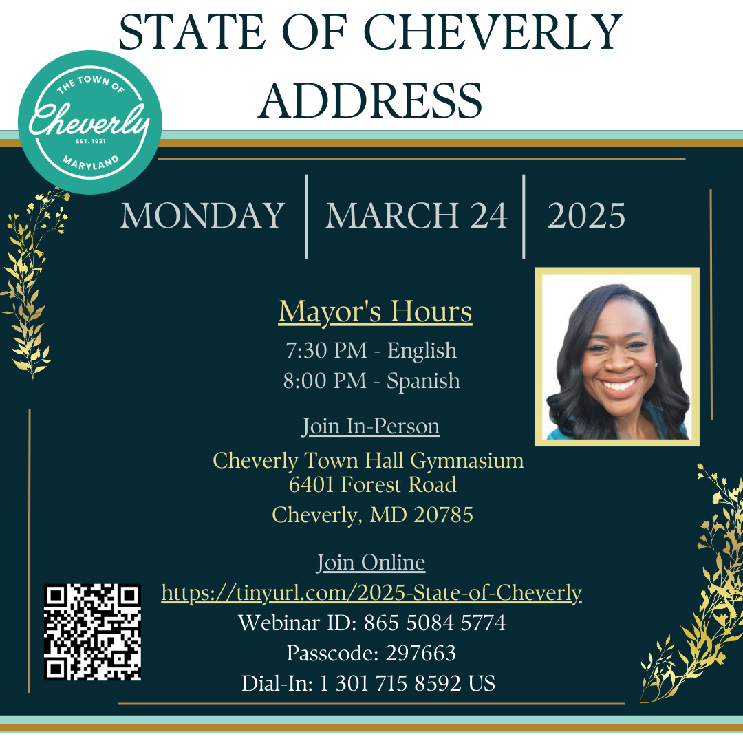March 2025 State of Cheverly